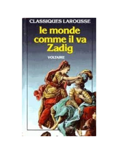 Livre Zadig Le Monde comme il va