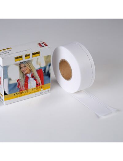 Vlieseline - Support Droit Fil Extensible T15 Coloris Blanc (15 mm x 5 m)