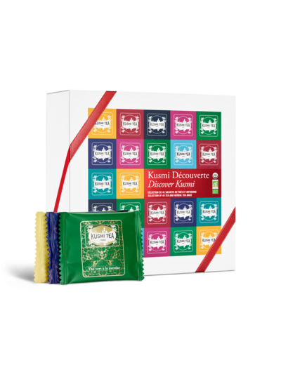Coffrets & Assortiments Kusmi Découverte bio  - Coffret 45 sachets enveloppés - 90 gr