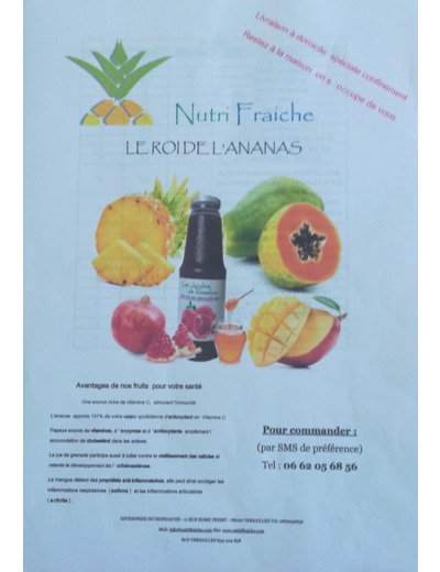 Jus De Ananas Bio 25 Cl