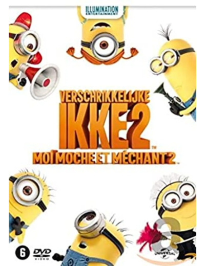 Dvd MOI MOCHE ET MECHANT 2