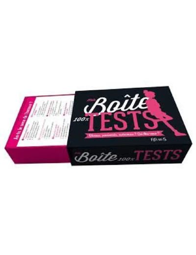 Livre Ma boite 100% tests