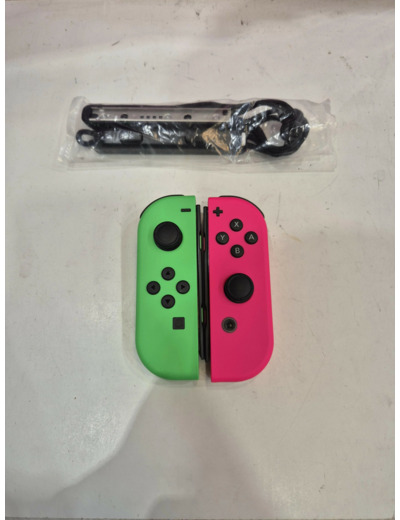 Paire de joycon Nintendo Switch Vert + Fushia