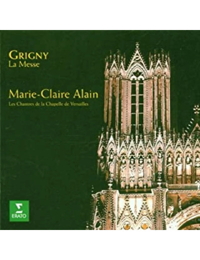 Cd La Messe de Nicolas de Grigny par Marie - Claire Alain