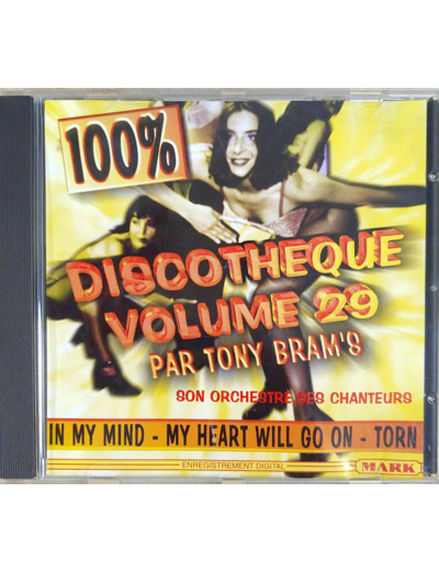 Cd Discotheque Volume 29 par tony bram's - son orchestre, ses chanteurs