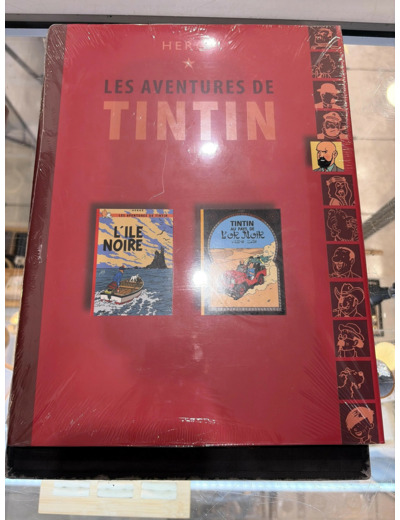 Livre Double Album Tintin Edition France Loisirs