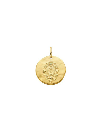 Médaille Arthus Bertrand Serrure en vermeil, 16 mm