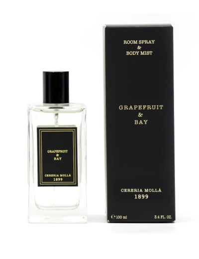 Brume parfumée  : Grapefruit & Bay - Black