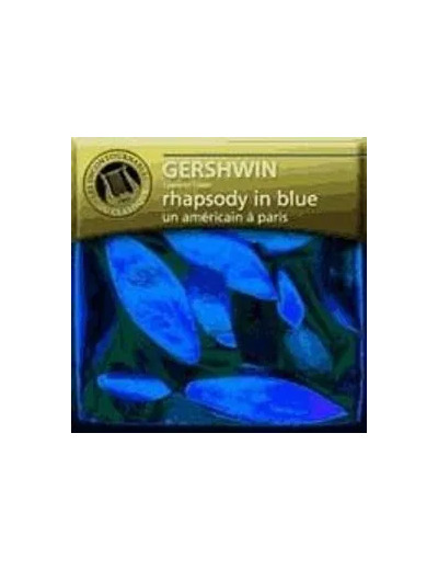 Cd George Gershwin - Rhapsody In Blue - Un Américain à  Paris (1999)