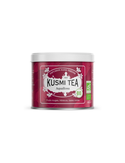 Infusions & Déthéinés AquaRosa Bio - Boîte métal 100gr
