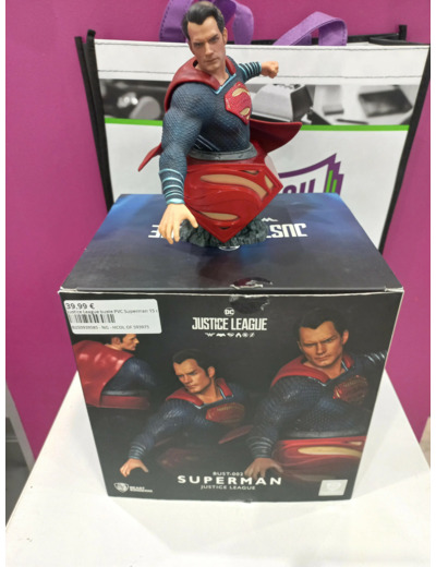 Justice League buste PVC Superman 15 cm - Beast Kingdom Toys BKDBUST - 002