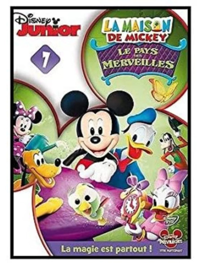 Dvd La Maison de Mickey - 07 - Le Pays des Merveilles