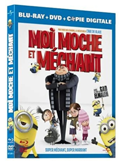 Blu-Ray Moi, moche et méchant - Combo Blu - ray + DVD + Copie digitale