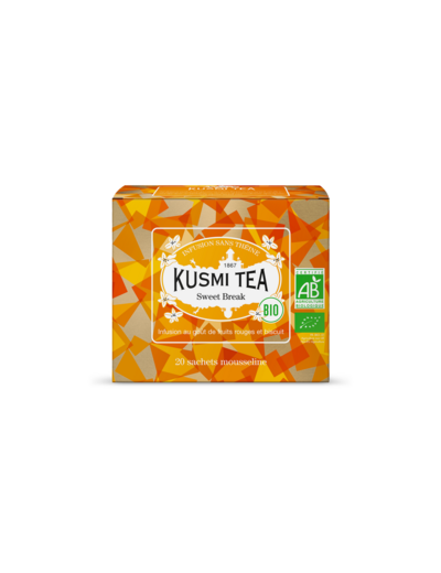 Infusions & Déthéinés Sweet Break Bio - Etui 20 sachets mousseline - 50 gr
