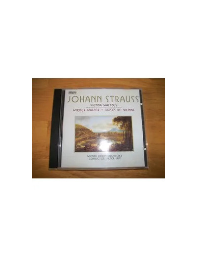 Cd Johann Strauss Jr. - Vienna Waltzes = Wiener Walzer = Valses De Vienna