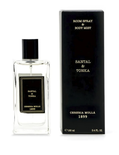 Brume parfumée  : Santal & Tonka - Black