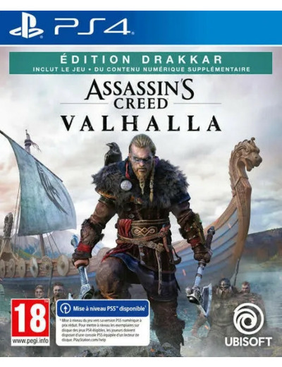 Jeu Ps4 Assassin's Creed Valhalla Drakkar Edition