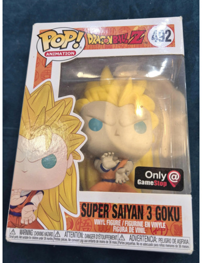 Figurine Pop N°492 Goku Super Saiyan 3