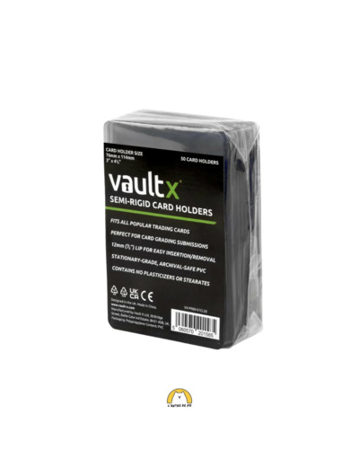 Protections semi-rigides fines pour cartes (Card Saver) | Vault X