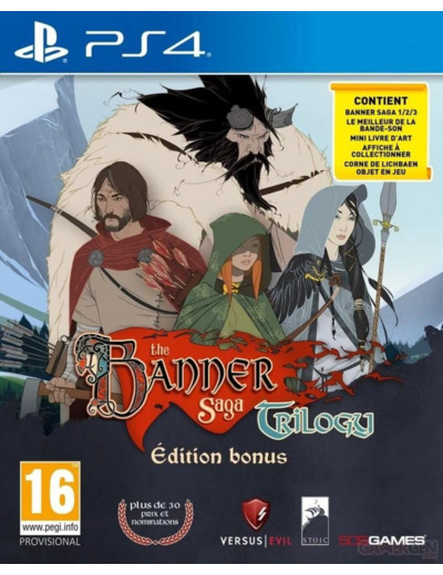 Jeu PS4 The Banner Saga Trilogy Bonus Edition - Playstation 4