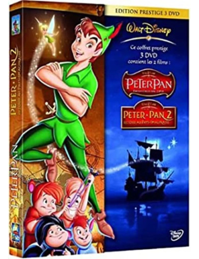 Dvd Peter Pan + Peter Pan 2, retour au Pays Imaginaire - Édition Prestige