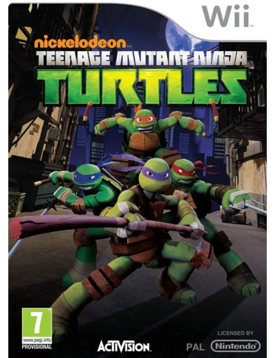 Jeu Wii Teenage Mutant Ninja Turtles