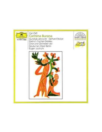 Cd Carl Orff - Gundula Janowitz / Gerhard Stolze / Dietrich Fischer - Dieskau / Orchester Der Deutschen Oper Berlin / Chor der Deutschen Oper Berlin / - Carmina Burana (1991)