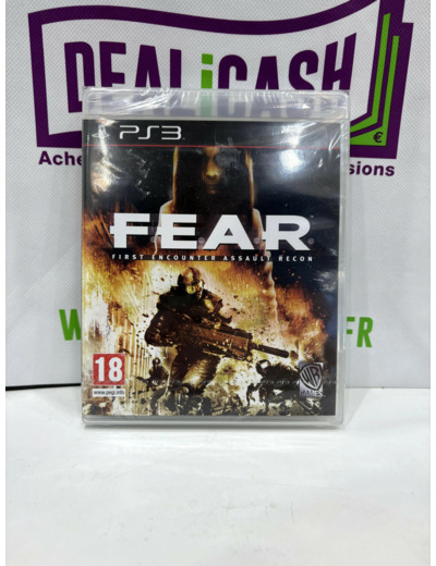 Jeu PS3 Fear (Smartprice)