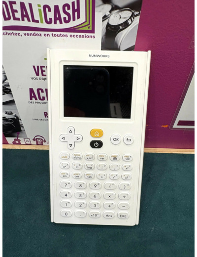 Calculatrice Numworks Graphique Blanche à Piles