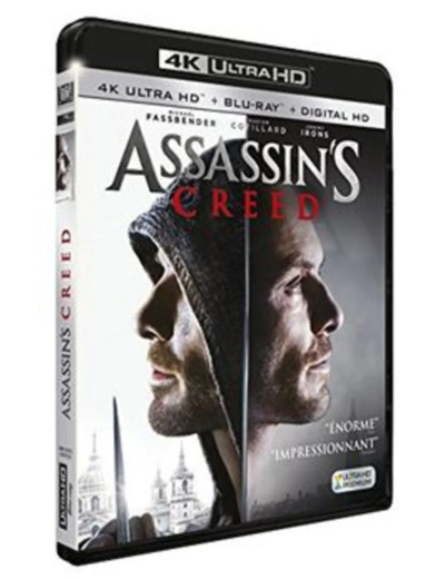 Blu-Ray Assassin's Creed - 4K Ultra HD + Blu - ray + Digital HD