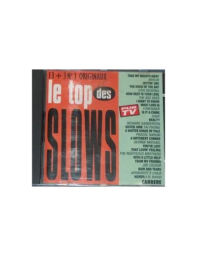 Cd Various - Les Tops Des Slows (1990)