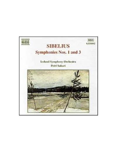 Cd Jean Sibelius - Symphonies Nos. 1 And 3 (1998)