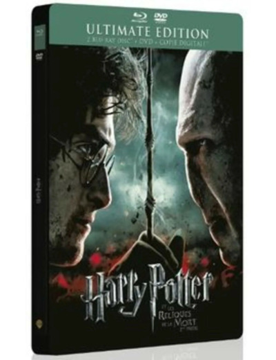 Blu-Ray Harry Potter et les Reliques de la Mort - 2ème partie - Ultimate Edition boîtier SteelBook - Combo Blu - ray + DVD