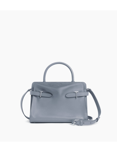 Sac à main moyen modèle Emie en cuir lisse et nubuck