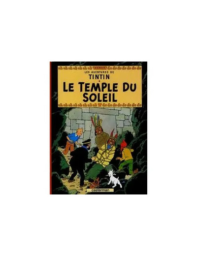 Livre Les Aventures de Tintin. Le temple du soleil