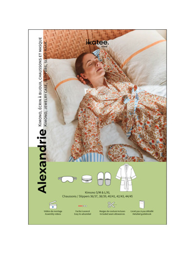 Ikatee – Patron Femme et accessoires "Alexandrie"