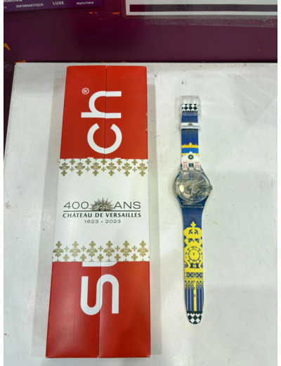 Montre Swatch SXY - Architecture du château de Versailles