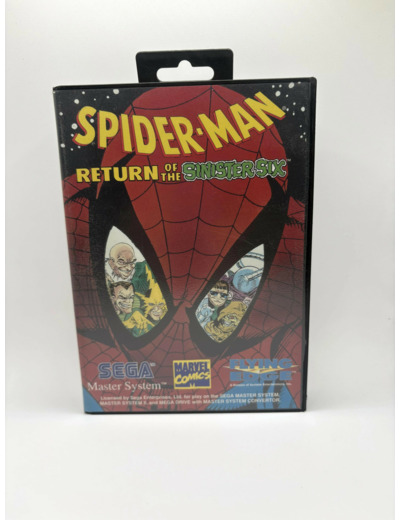 Jeu Sega Master System Spider Man Return Of The Sinistersix