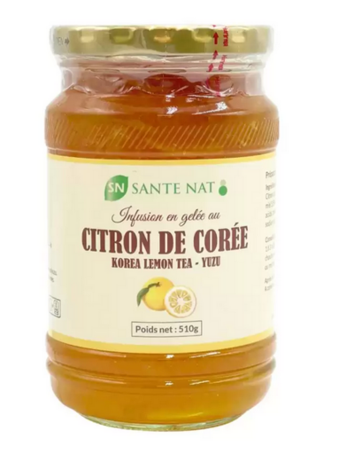 Infusion en gelée au citron de Corée YUZU