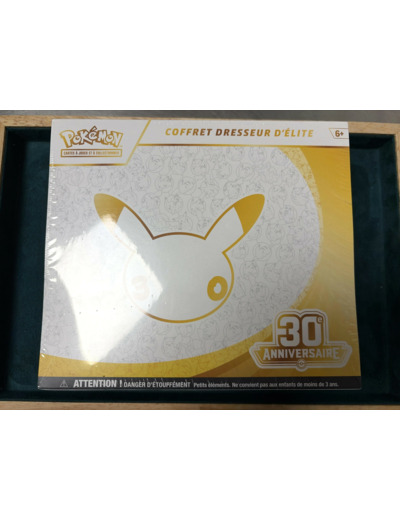 Coffret Dresseur d'élite ETB Pokémon 30e Anniversaire - 30 ans