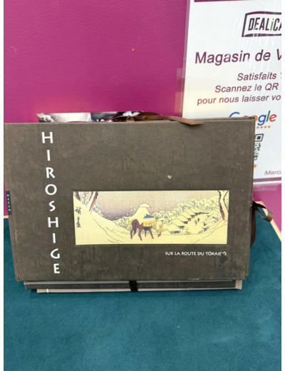 Livre Hiroshige sur la route du Tokaîdo