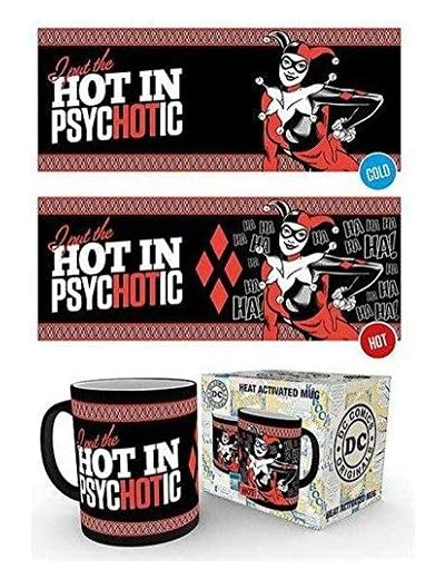 [MUG] DC COMICS - Heat Change 320 ml - Harley Quinn Psychotic