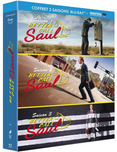 Blu-Ray Better Call Saul - Saisons 1 à 3 - Blu - ray + Copie digitale