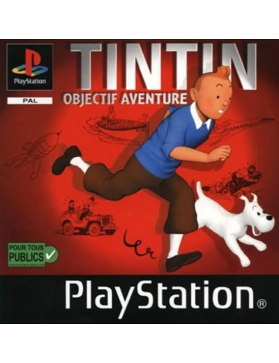 Jeu PS1 Tintin : Objectif aventure - Best of Infogrames