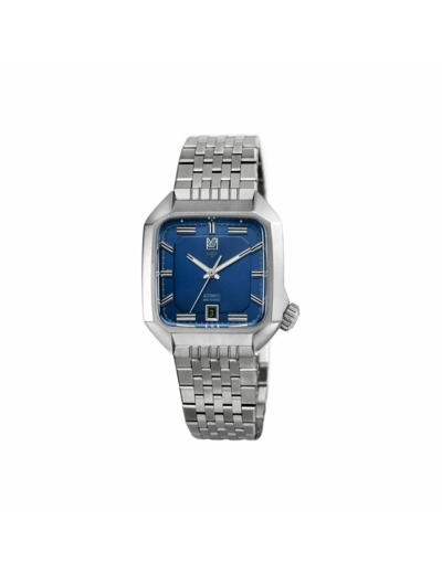 Montre March LA.B AM2 AUTOMATIQUE 39 MM - NAVY - Acier 7 Maillons Plat