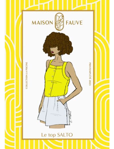 Maison Fauve - Patron Couture Top "Salto" du 34 au 52