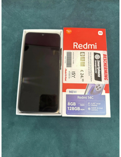 Smartphone Xiaomi Redmi 14C 4/128 Go Noir minuit