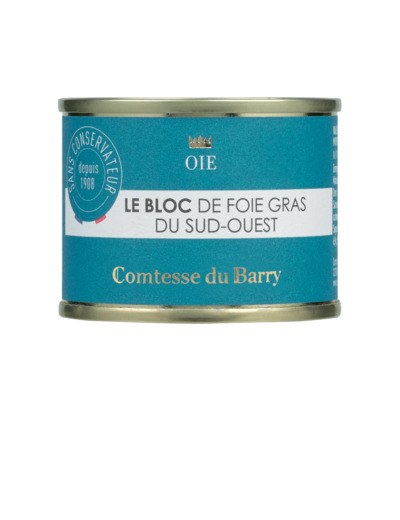 BLOC FOIE GRAS D'OIE DU SUD OUEST 65 gr