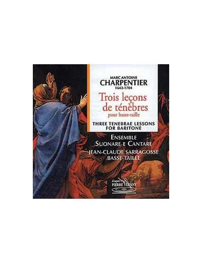 Cd Trois Lecons des Tenebres pour Basse Taille Sarragosse, b - taille