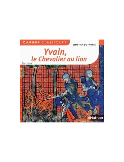 Livre Yvain, le Chevalier au lion